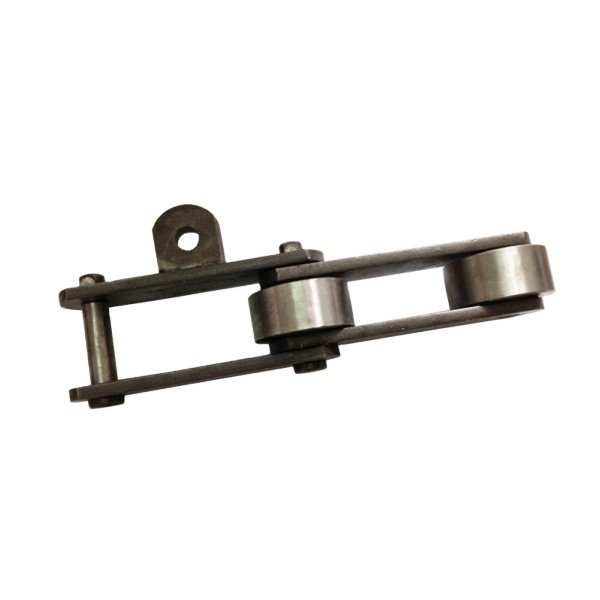 Double Pitch Conveyor Belt Accessories Sugar Machine Chain Brown Oil Chain Scraper Die Forged Heavy Roller Chain Nature Alloy