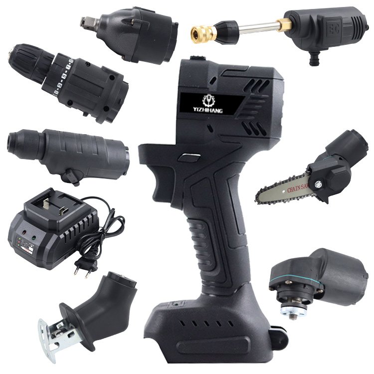 FZH Household power tools combo kits 21v 2pcs 6pcs Lithium battery operated hand tool sets