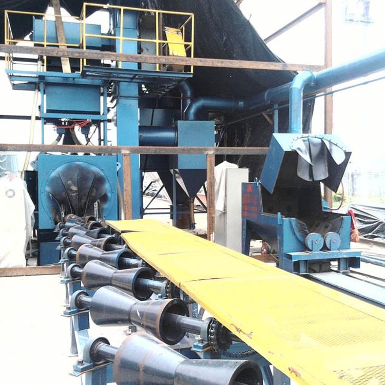 High Quality Auto H Beam Steel Plate Shot Blasting Machine for Rust Removal Made in China
