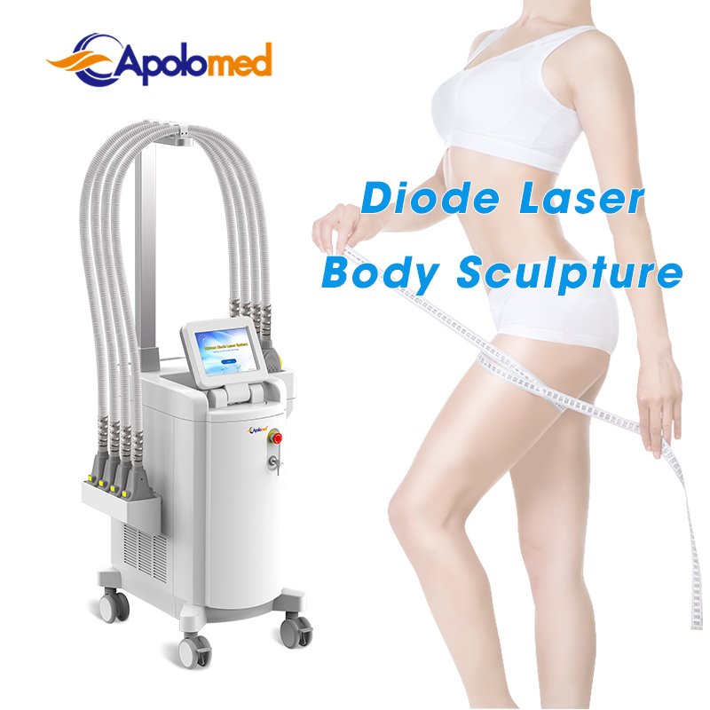 Apolomed Slim Laser Machine 1060nm Diode Laser Slimming Body Contouring Laser System Lipolaser Usa 1060nm Body Slimming Machine