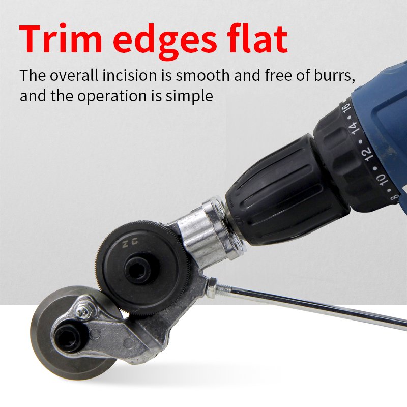 Multifunctional Electric Drill Board Cutter Metal Plate & Iron Sheet Cutter Armature Scissors-Power Tool Accessories