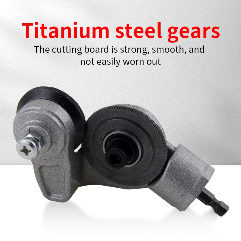 Multifunctional Electric Drill Board Cutter Metal Plate & Iron Sheet Cutter Armature Scissors-Power Tool Accessories