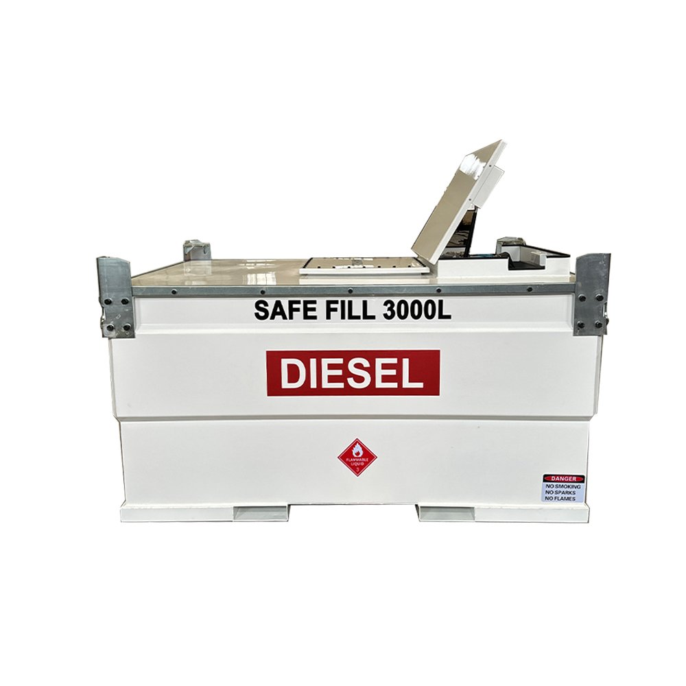 Factory Supply Portable Gasoline Fuel Cube Tank Double Walled Carbon Steel Diesel Storage Tank