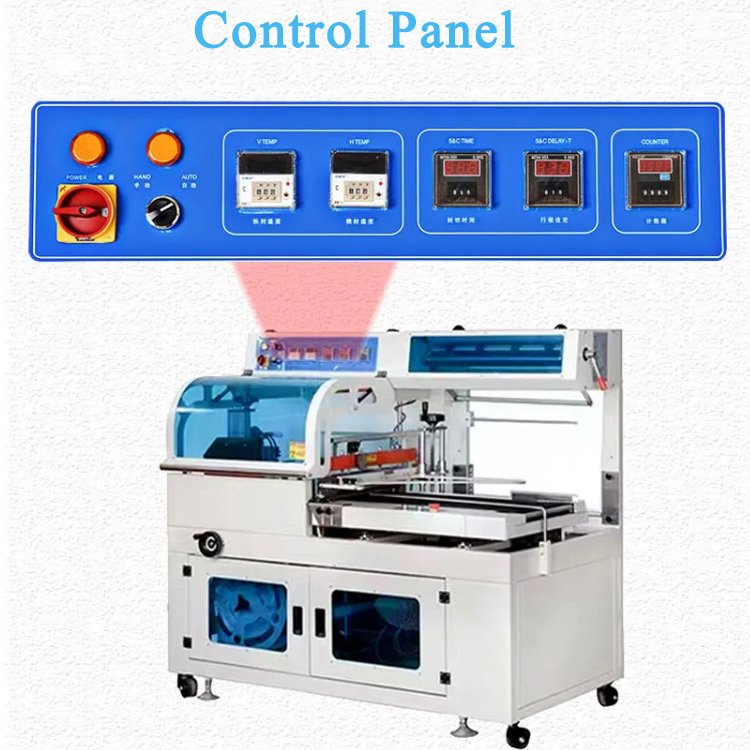 Automatic L Bar Sealer Shrink Wrapping Machine Automatic Car Spare Parts Packaging Machine
