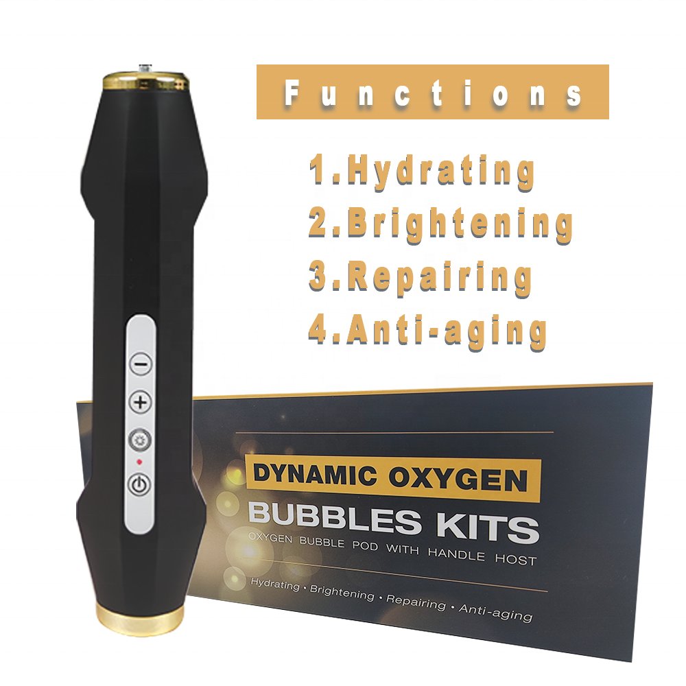 Hot Selling Small Bubble Pen Silicone Deep Cleansing Brush Face Massage Hydra Dermabrasion Facial Machine Hydra Pen