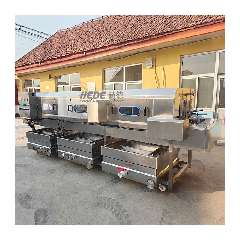 Planting Tray Washer Vegetable Basket Cleaning Equipment Baking Food Trays Wash Machine