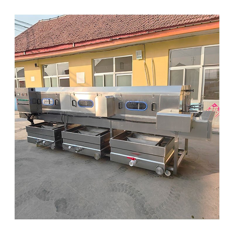 Planting Tray Washer Vegetable Basket Cleaning Equipment Baking Food Trays Wash Machine
