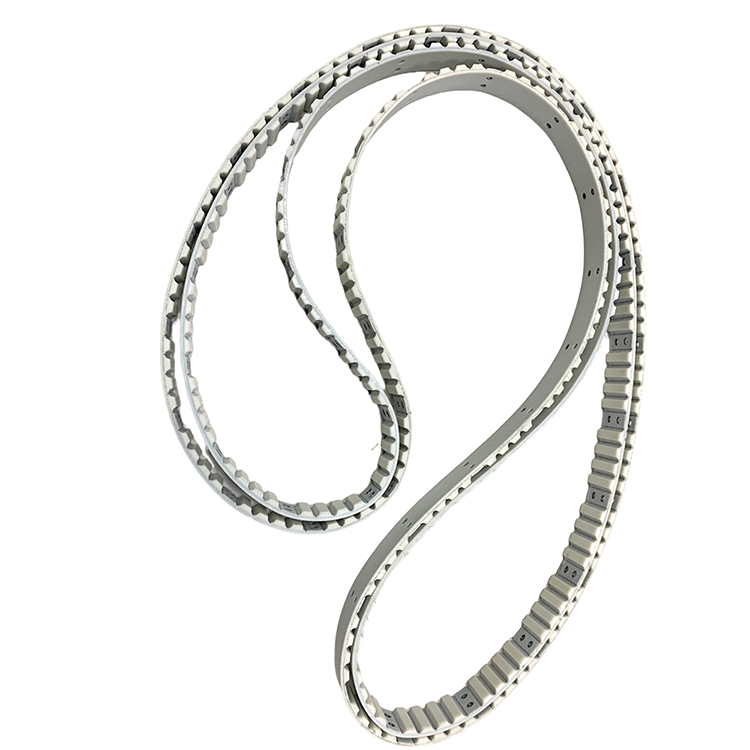 25AT10-1800 PU Synchronous Belt for Vision Inspection Automation Equipment White Color Timing Belt AT5 for Metal Wrapping