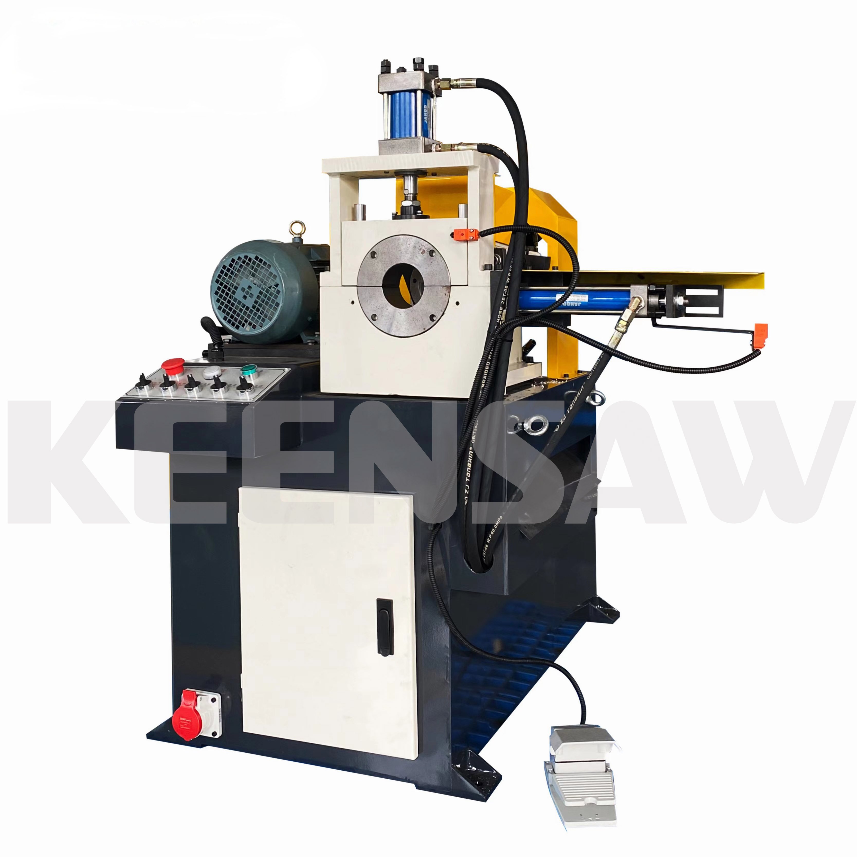 KEENSAW KCM-80SE Hydraulic Single Head End Pipe Chamfering Machine Pipe Chamfering Machine