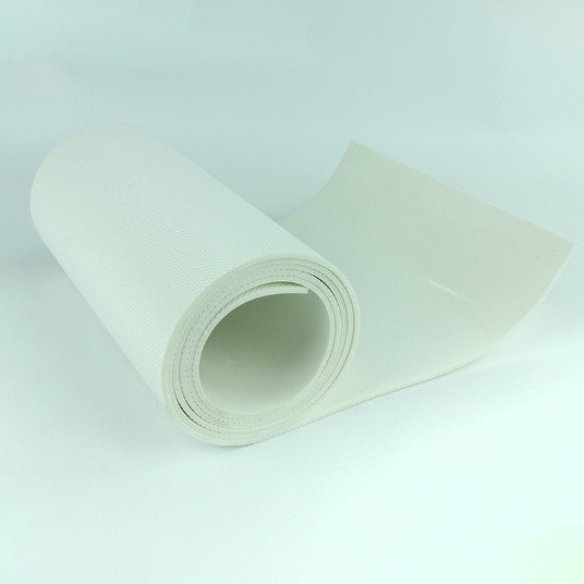 Foodgrade PVC industrial conveyor belt with diamond pattern and smooth surface