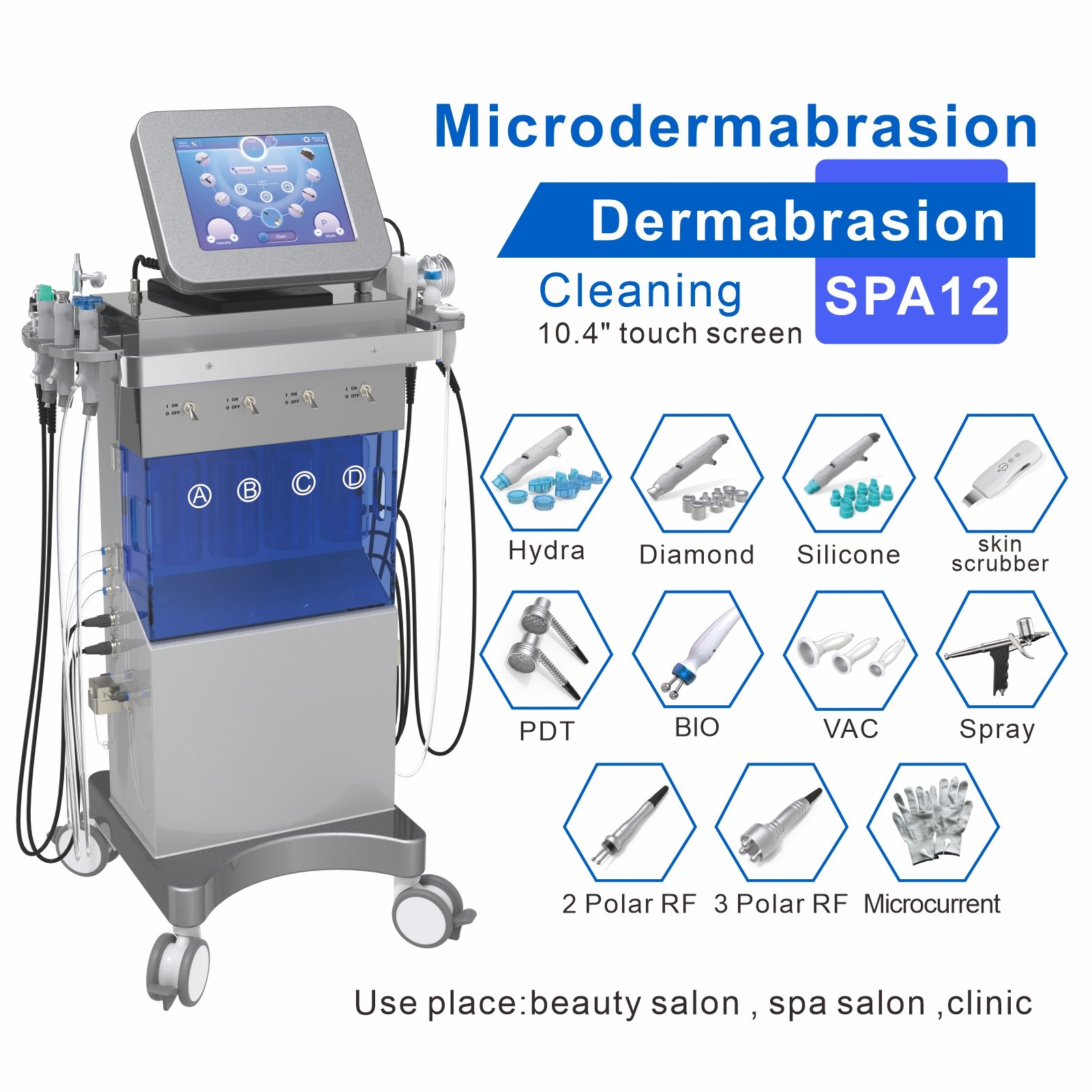 11 in 1 Korea Most Advanced Facial Hydra Machine Hydra Beauty Facial Machine Hydro Facial Hydraface Machine
