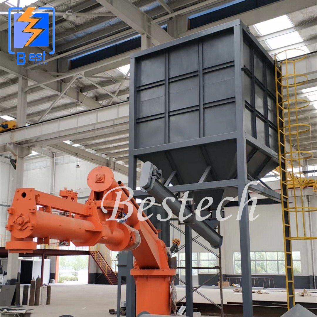 Auto Resin Sand Molding Line Resin Sand Molding Equipment