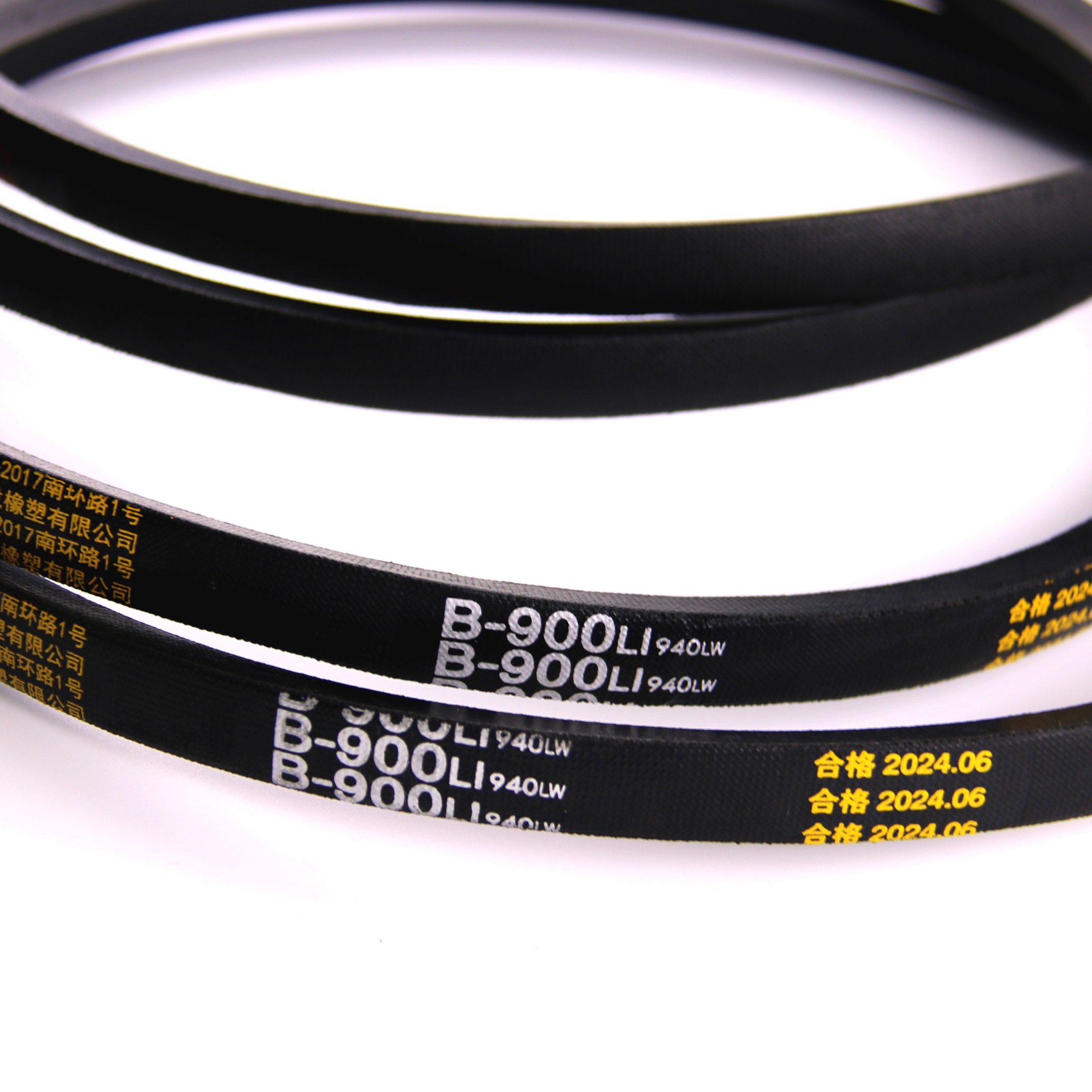 China factory direct sales durable rubber V belt B900