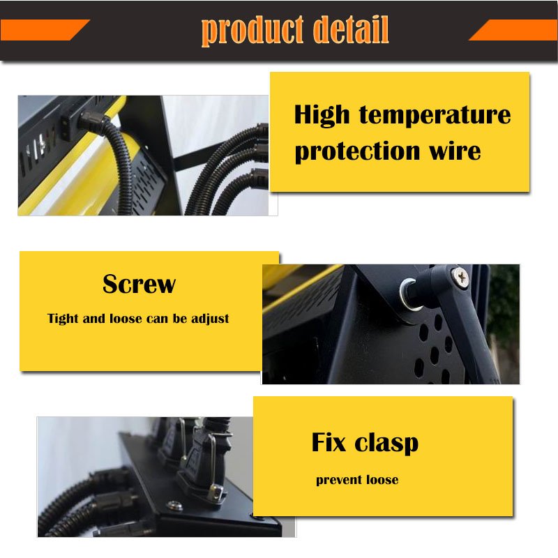 Six Bulbs Shortwave Infrared Paint Dryer for Auto Body Repair
