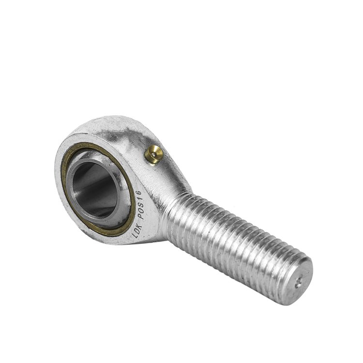 LDK professional manufacturer male threaded POS6 metric joint rod end bearing