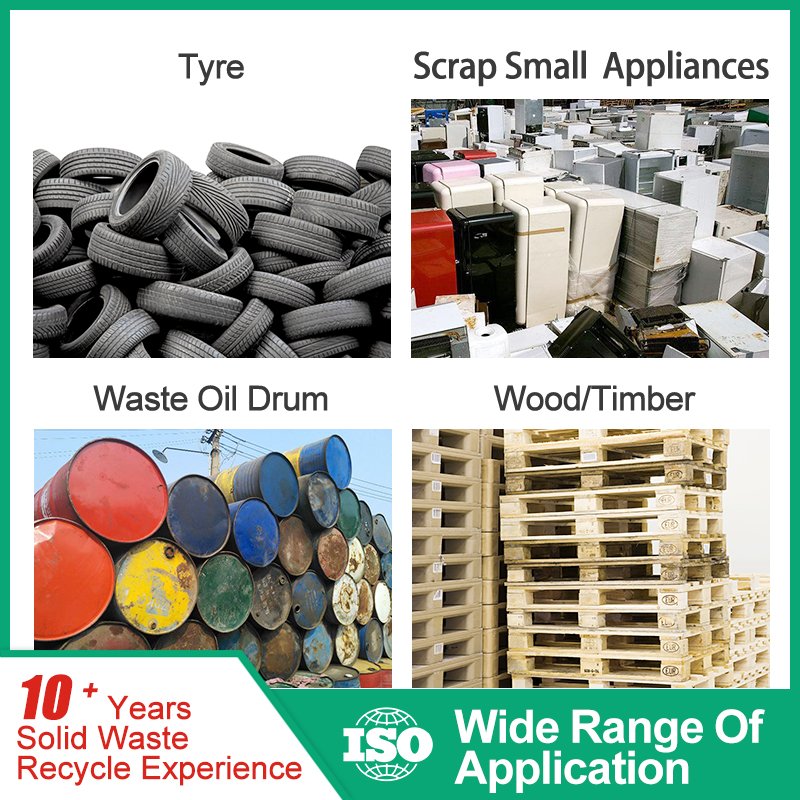 Factory Direct Sales Customized Large Output Scrap Rubber Copper Wire Granulating Machine