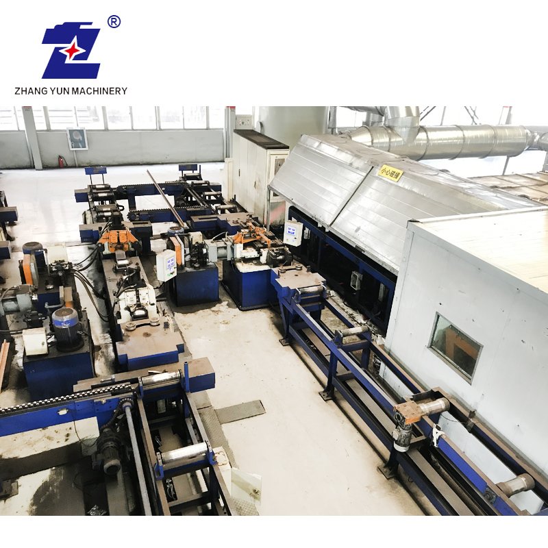 High Configuration Metal Profiles Production Line Automatic Steel Machined Guide Rail Processing Production Line