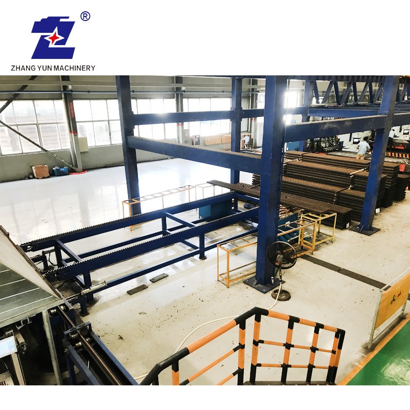 High Configuration Metal Profiles Production Line Automatic Steel Machined Guide Rail Processing Production Line