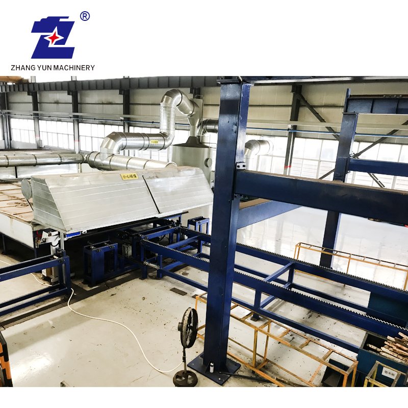 High Configuration Metal Profiles Production Line Automatic Steel Machined Guide Rail Processing Production Line