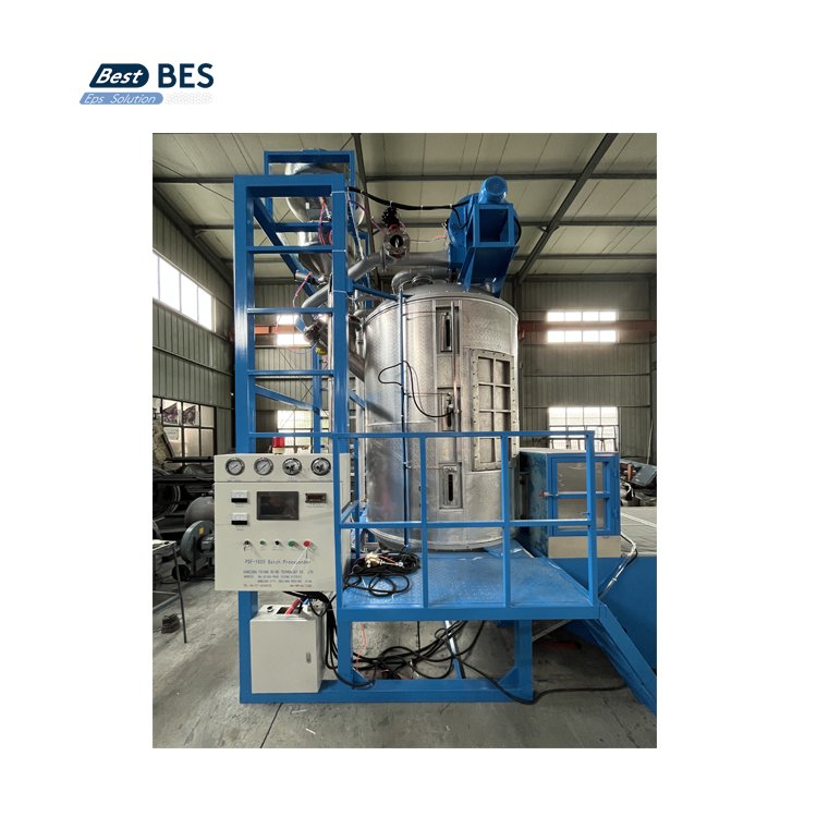 BES Auto Batch Pre-expander Machine for EPS Foam Production Line