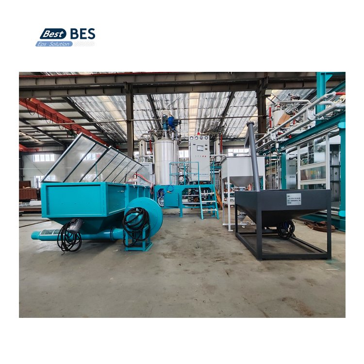 BES Auto Batch Pre-expander Machine for EPS Foam Production Line