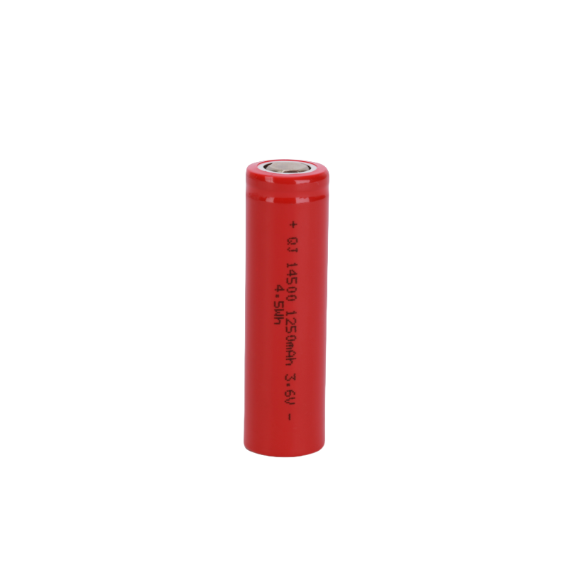 Wholesale High Capacity 14500 3.6V 1250mAh Cyclic Charging Rechargeable Cylindrical Digital Lithium Li Batteries Battery Cells