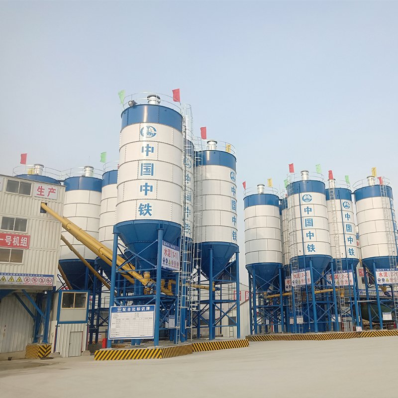 Concrete Mixing Equipment Auto System Control Batching Plant With 25m3/h to 180m3/h Productivity