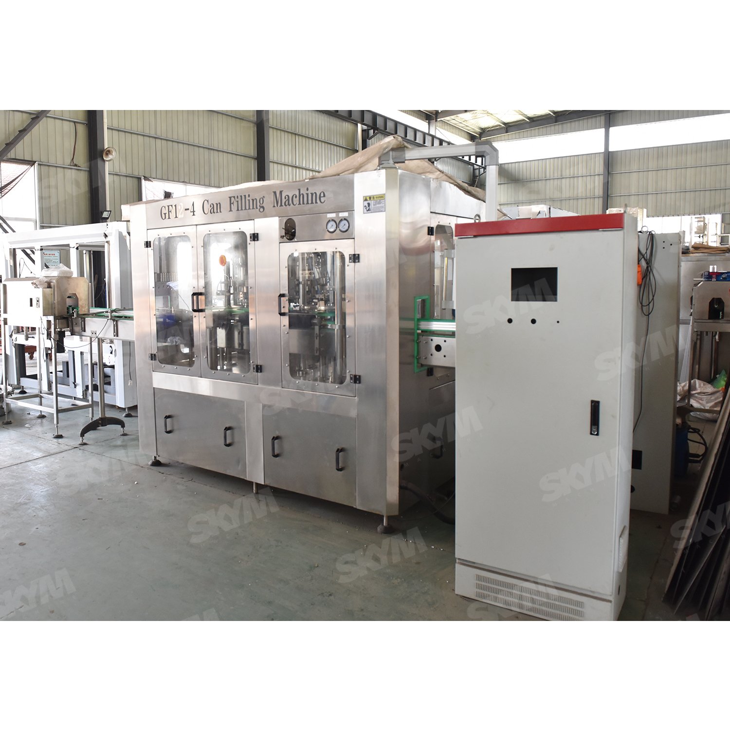 Small Factory Carbonated Beverage Can Filling Production Line / Energy Drink Canning/CAN Filling Seaming Machine/Production