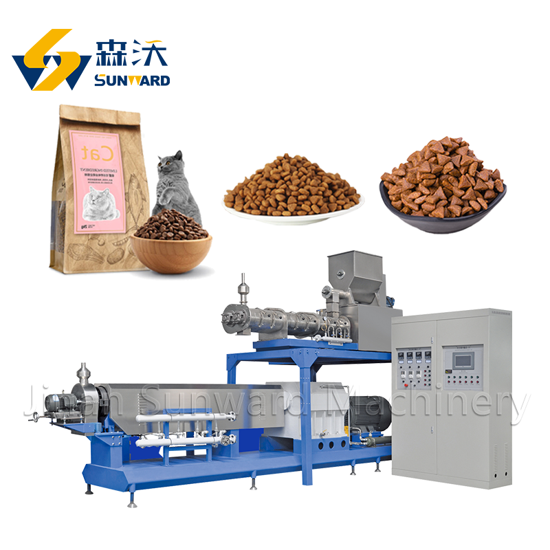 Cat Auto Food Manufacturer Machine Equipment Maker Plant Dog Biscuit Making Machinery Line Price