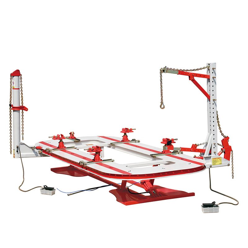 Body Repair Equipment-Dent Panel Beating Bench Electric Control Hydraulic Car Frame Machine for Sale