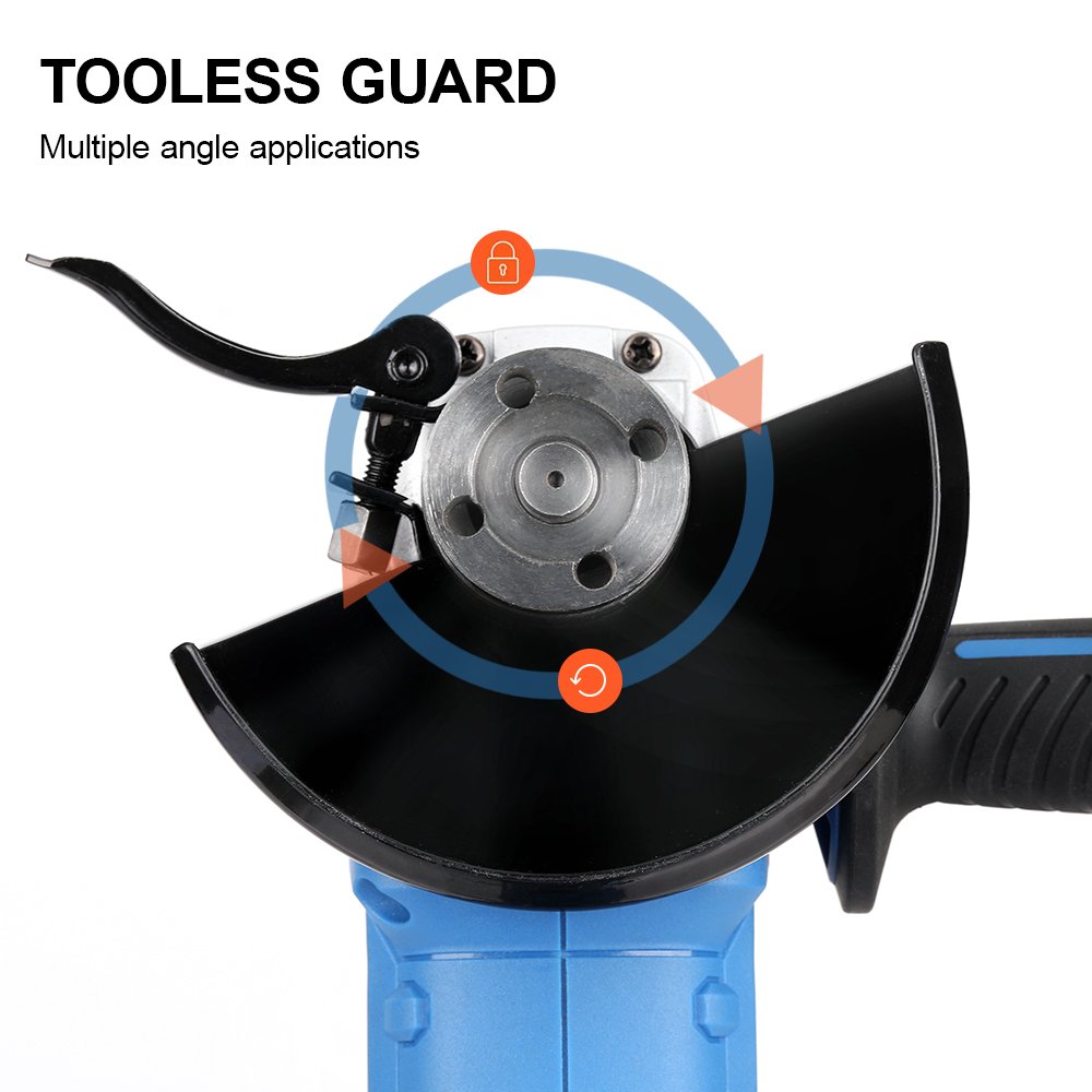 Brushless Cordless Profesional Power Tools 20V Angle Grinder 100mm Bare Tool Direct Factory Sale
