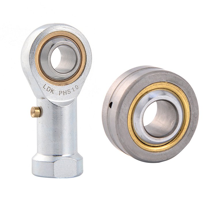 LDK Factory Direct Supply PHS4 PHS5 PHS6 PHS15 PHS17 Metric Carbon Steel Female Thread rod end bearing
