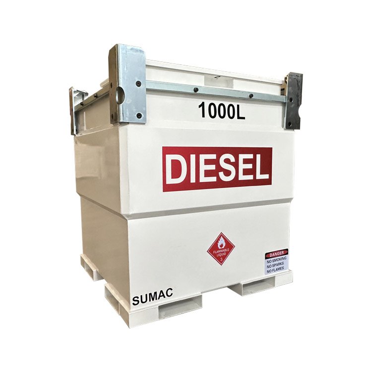 Carbon Steel Diesel Fuel Ibc Tank Double Walled Self Bunded Oil Gasoline Cube Tank