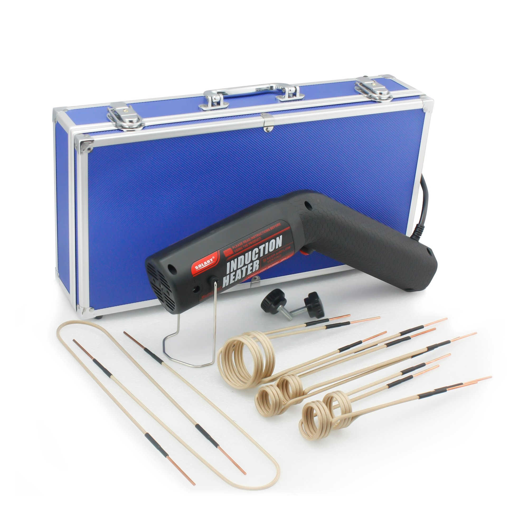 Industrial Portable Kit Induction Heater 30s Fast Heat-Up for Body Repair Heating Metals Bearings Gears Plastic Material