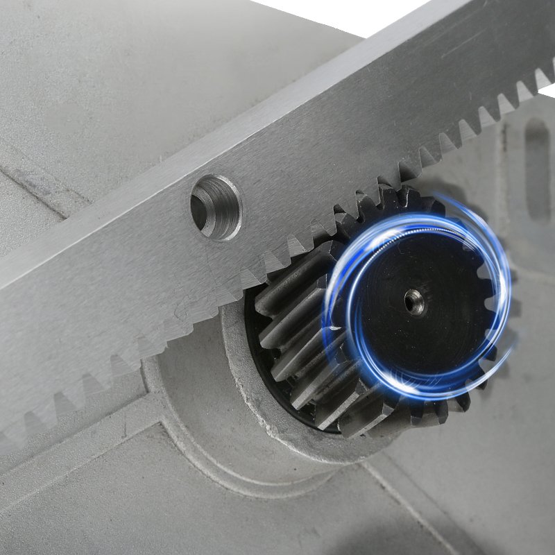 Cnc Gearbox Machine Gear Box Geared with Belt Helical Tooth Rack and Pinion Gear Module 1.25
