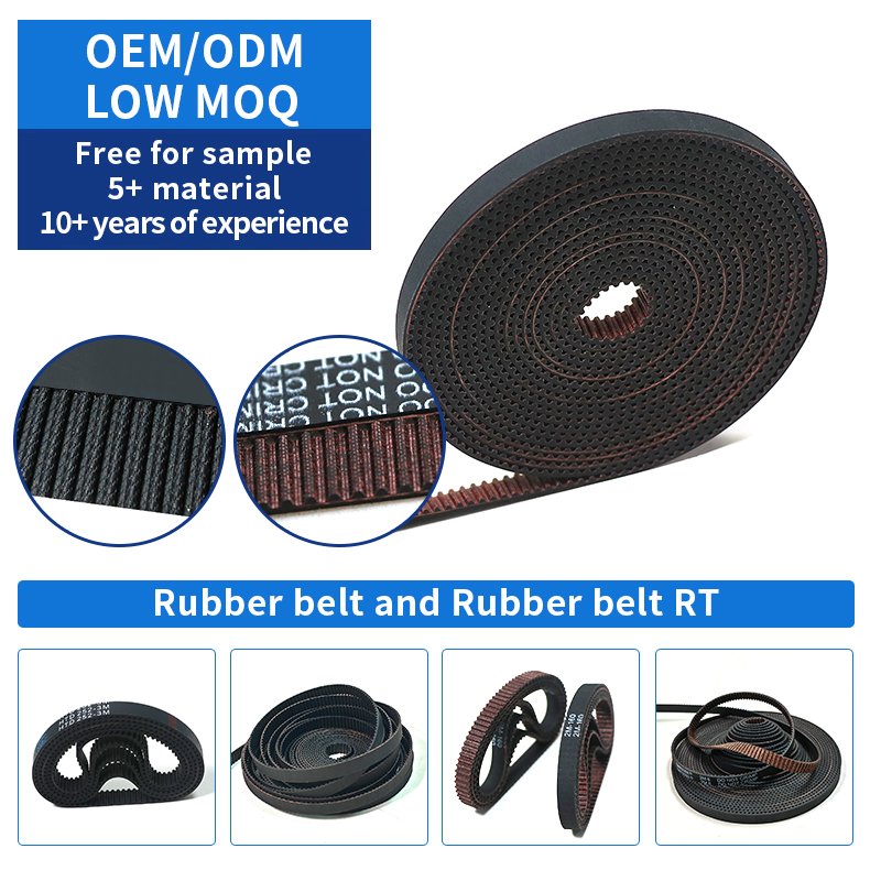 ONEFIRE 2GT-6mm Anti-Skid Open Timing Belt GT2 3M S2M S3M MXL Wear Resistant Rubber Synchronous Belt for 3d printer accessories
