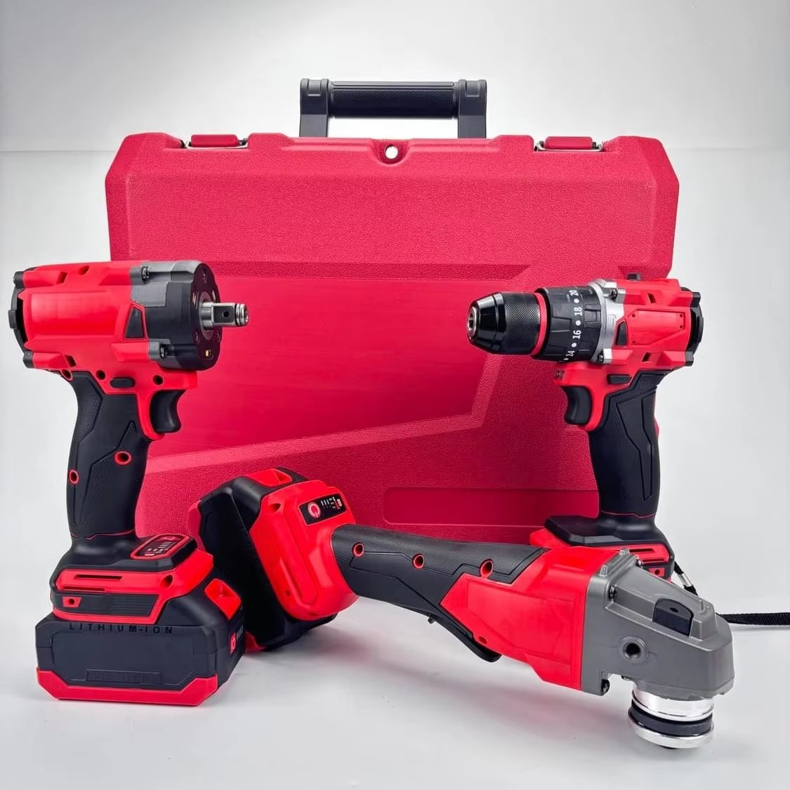 Hot Selling 4-piece power tool Set Electric Drill Wrench Angle Grinder Electric Hammer Can Be Purchased Separately