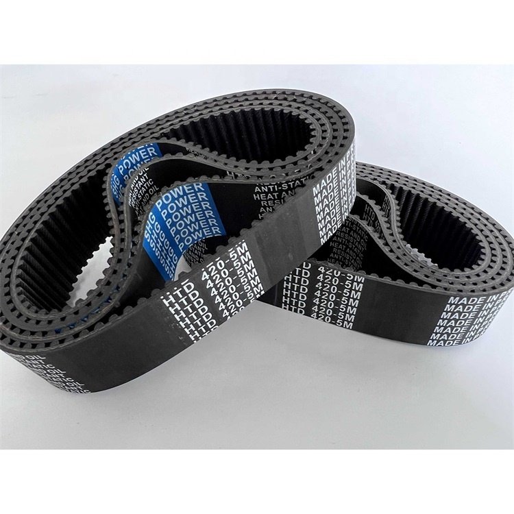 High Quality Rubber Timing Belt with Custom Cutting Moulding Processing Service