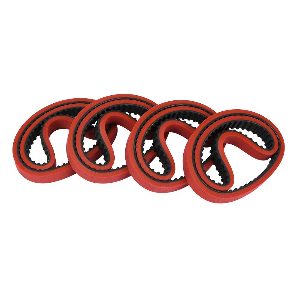 Transmission rubber belt rubber coated timing belt for packing machine