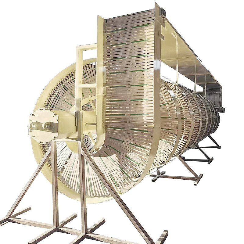 Carton food vertical lifting conveyor storage and loading elevator chain plate power screw conveyor