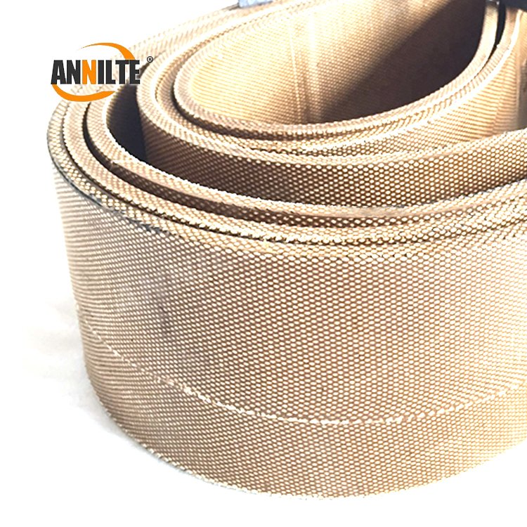 Annilte Paper Industry Rubber Canvas Material Conveyor Flat Winder Belt Spiral Tube Winding Belt