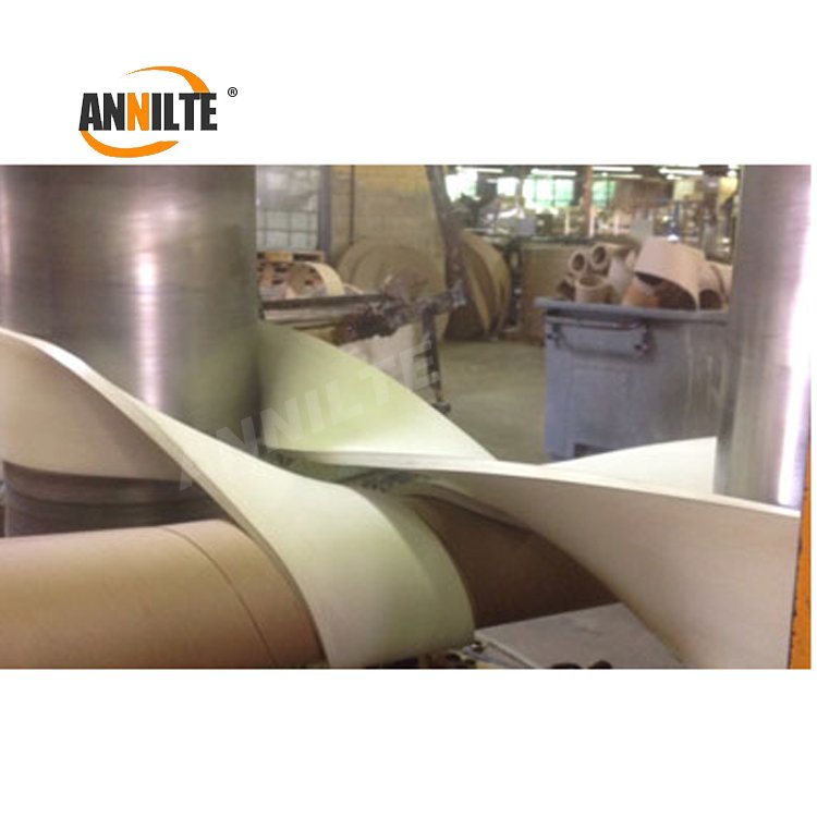 Annilte Paper Industry Rubber Canvas Material Conveyor Flat Winder Belt Spiral Tube Winding Belt