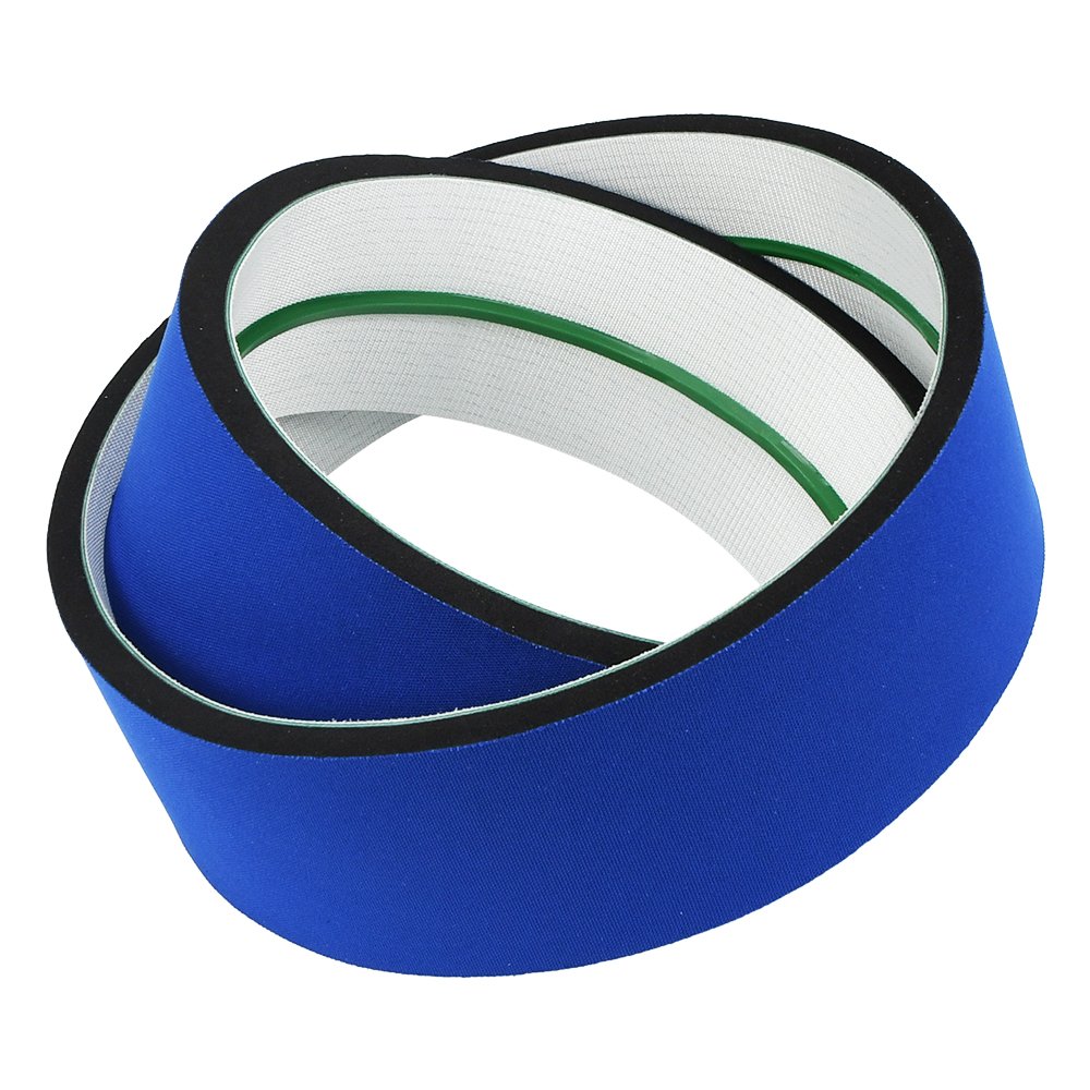 PVC conveyor belt durable sponge cover belt K8 guide sponge conveyor belt for labeling machine