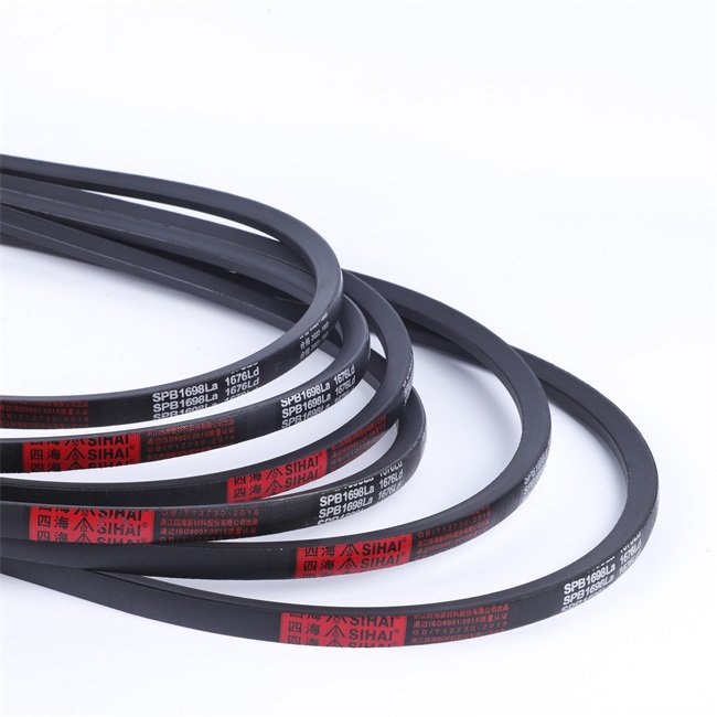 Industrial SPA SPB Type Power Transmission Rubber Timing Belt Industrial Rubber Belt
