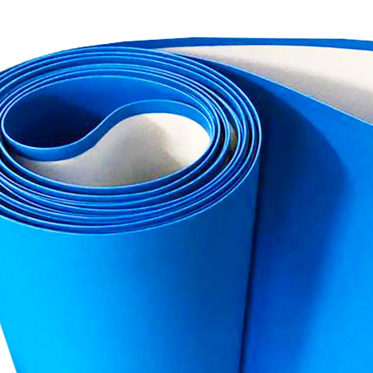 Smooth and clean flat transmission belt conveyor belt for food grade conveyor belt