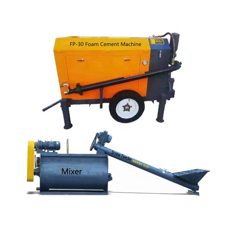 2024 Foam Cement Making Machine with Delivery Pump in One Body
