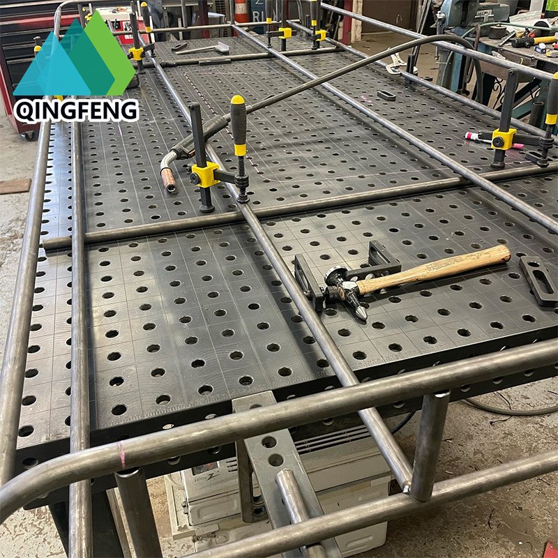 3D Welding Table Nitrided Plasma Iron Steel Welding Bench Welding Table 3D Steel Platform Equipment Size Customized