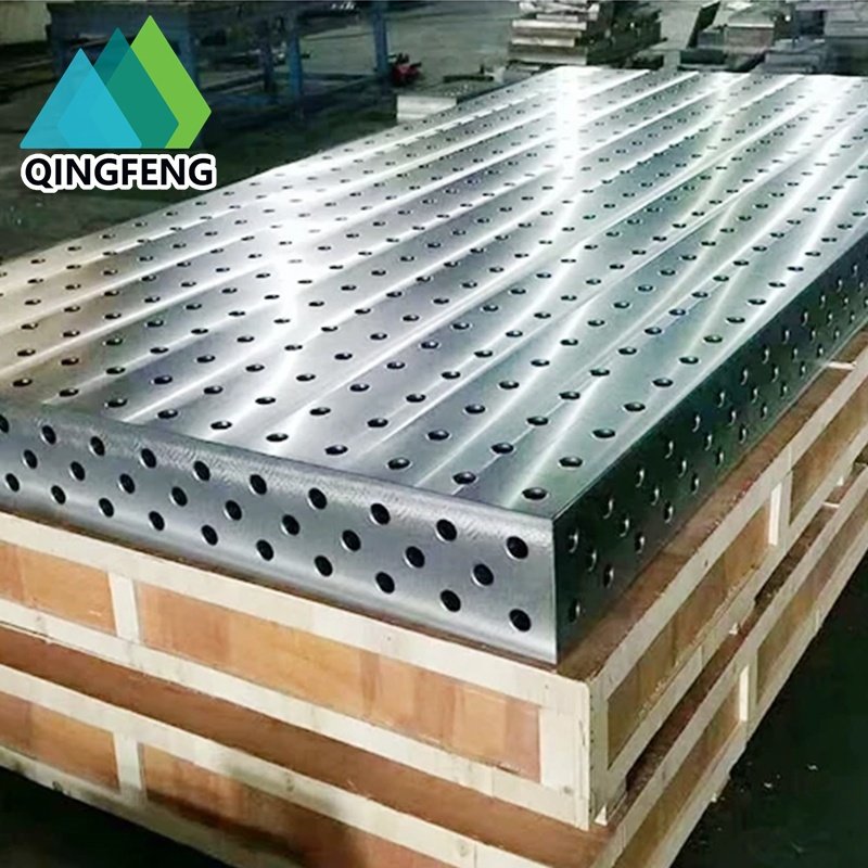 3D Welding Table Nitrided Plasma Iron Steel Welding Bench Welding Table 3D Steel Platform Equipment Size Customized