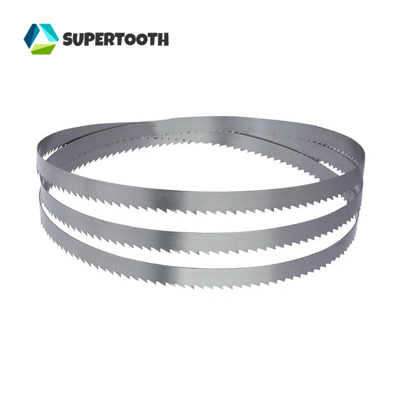 Bimetal Bandsaw Metallurgy Industries Precision Cutting Tool Different Tooth Types Laser Welded Stainless Steel Cutting Bandsaw