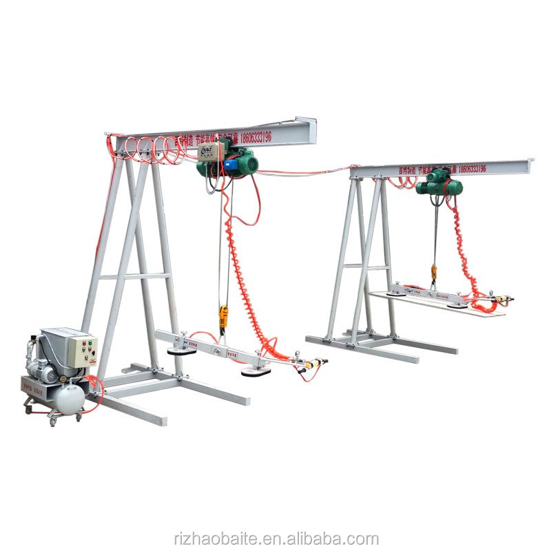 Easy Operation Wholesale Price for the Stone Production Line Lifting Semi-auto Vacuum Suction Cup Lifter